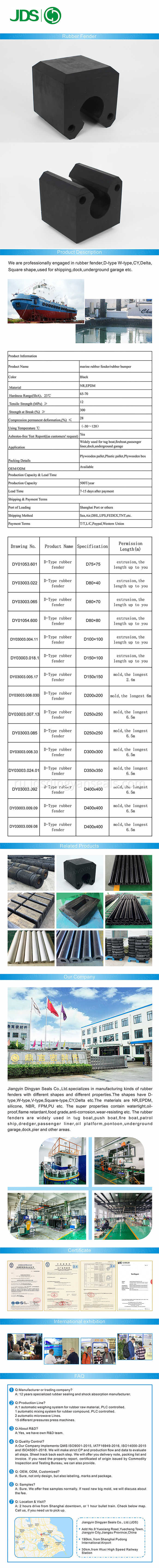 Square Rubber Fender Xiangqingye Xiao